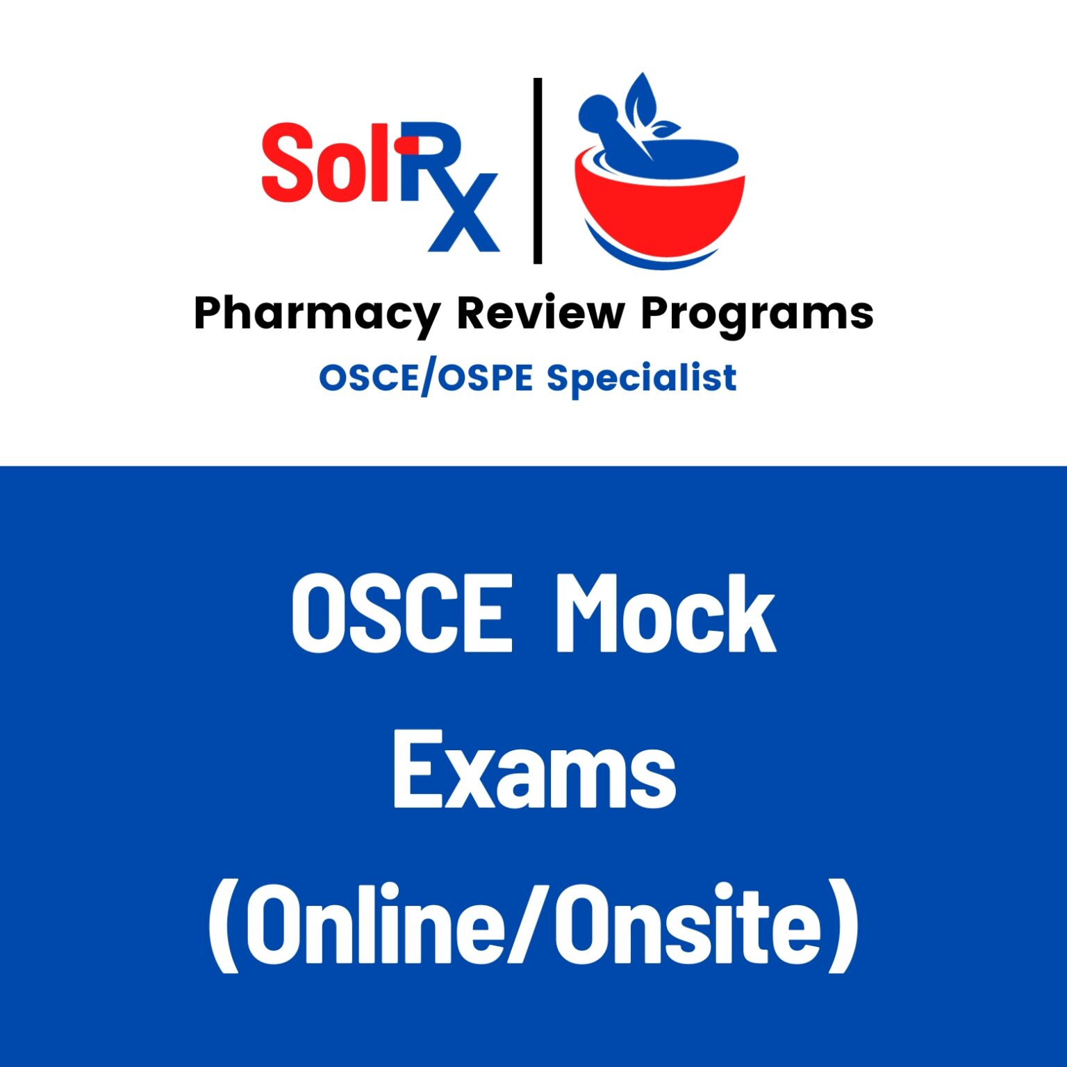 OSCE – Mock Exam (Online or Onsite)